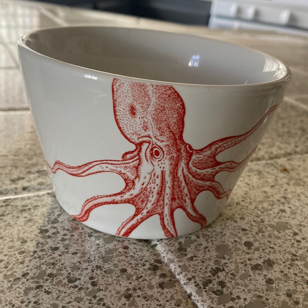 Appetizer bowl Coastal life Coral